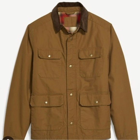 Old Navy Jackets & Coats Nwt Mens Canvas Cozylined Barn Coat For